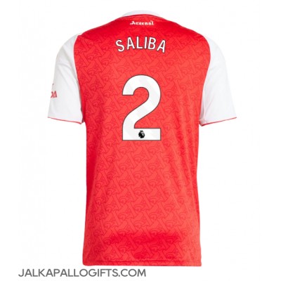 Arsenal William Saliba #2 Kotipaita 2025-26 Lyhythihainen Arsenal William Saliba #2 Kotipaita 2025-26 Lyhythihainen
